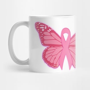 In The Pink Butterfly Mug